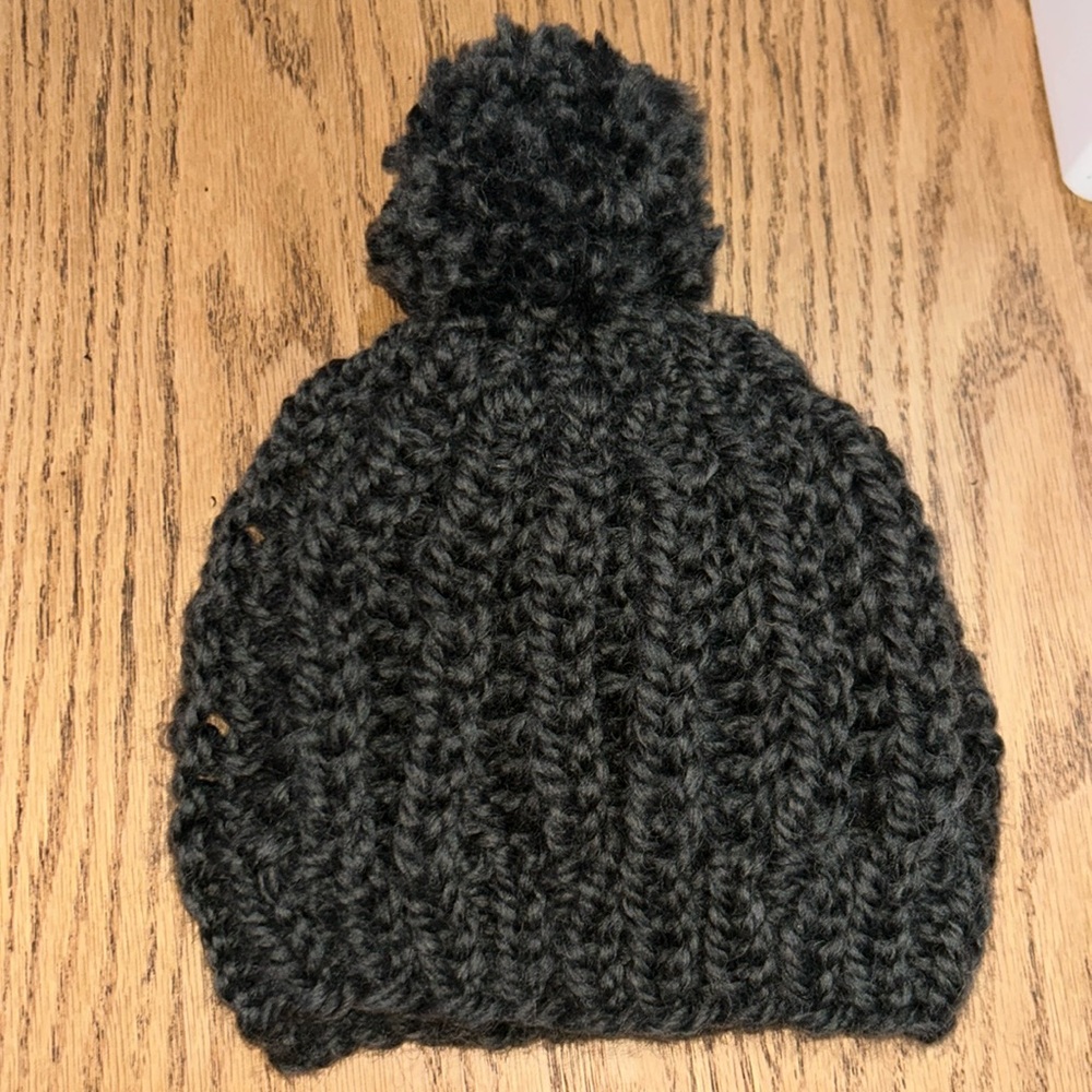 Knitted bulky hat